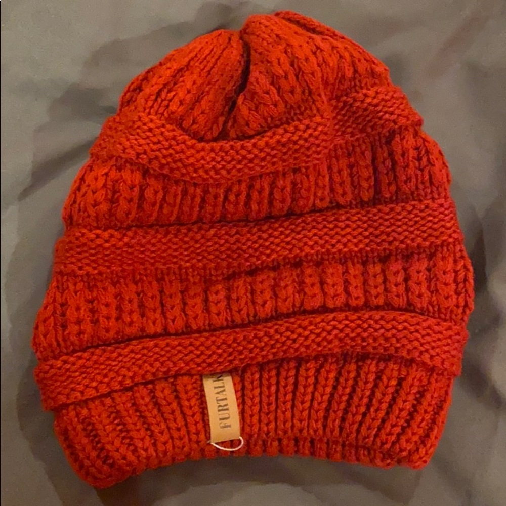 Fleece lined hat